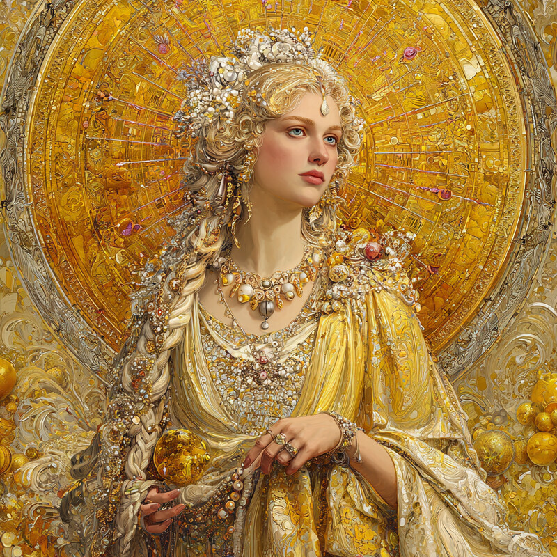 THEIA GREEK GODDESS OF VISION AND SHINING LIGHT